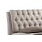 Baxton Studio Ainge Button-Tufted Beige Storage King-Size Bed with 2-drawer 114-6089 - alternate 3